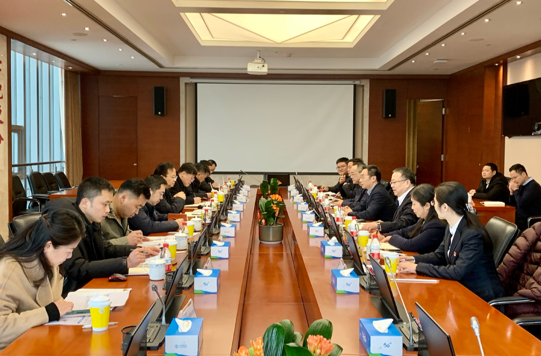 开福区政府主要领导到中国移动湖南公司走访调研