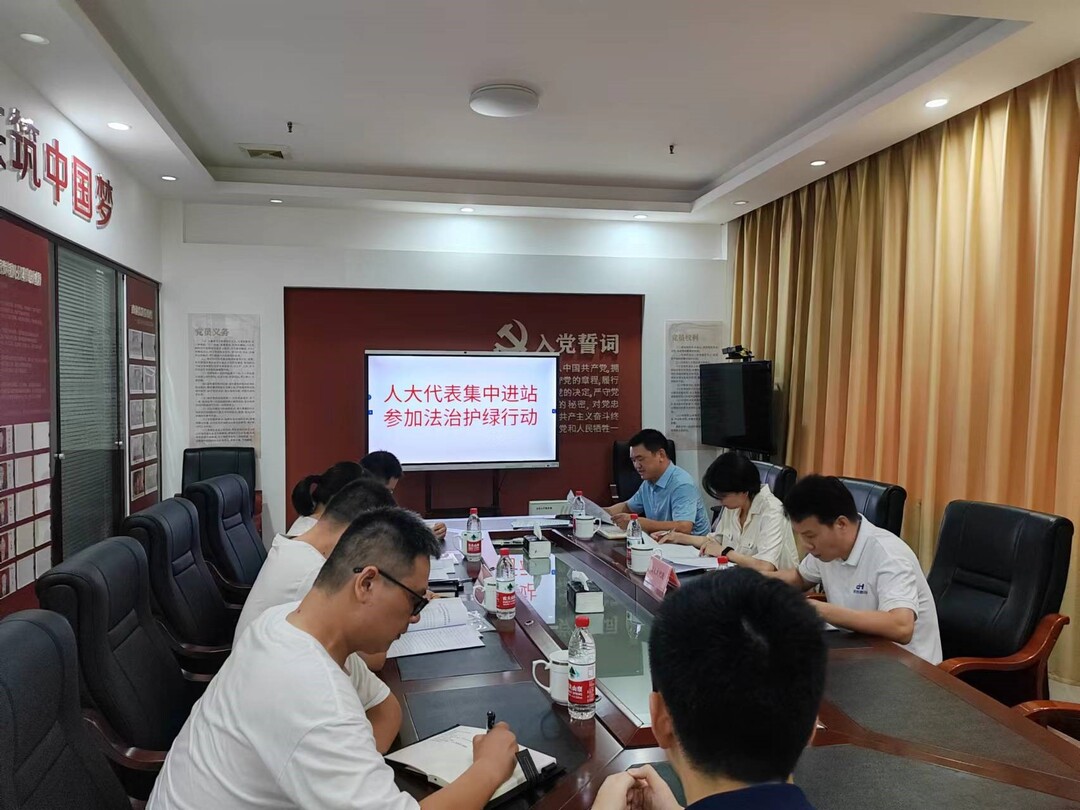 开福区月湖街道人大工委组织开展“法治护绿人大行”活动
