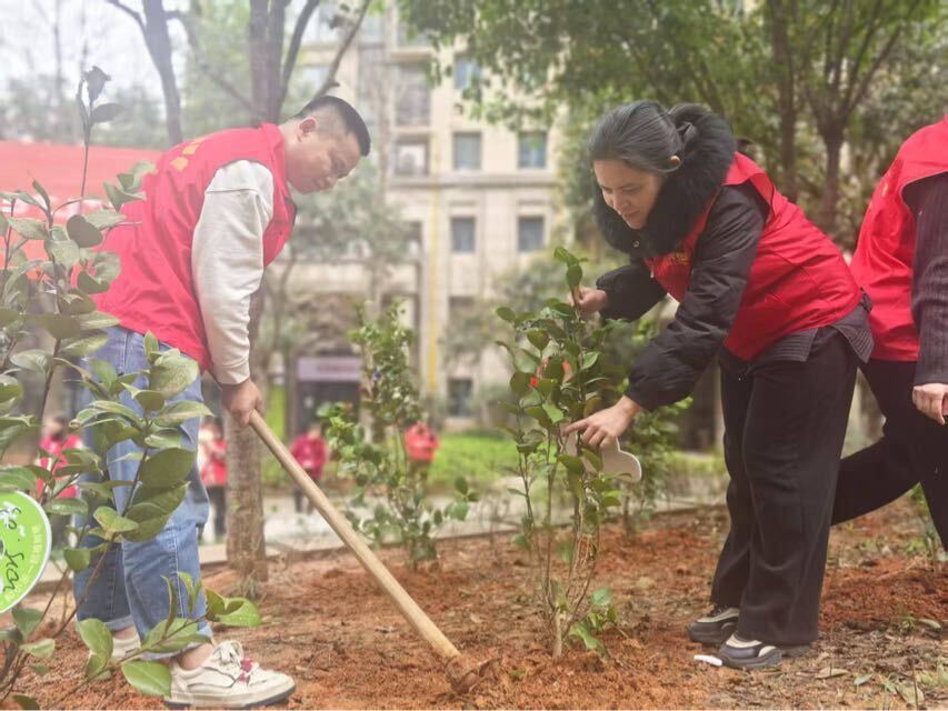 开福区三角塘社区：网格同植青绿，倡廉共树清风