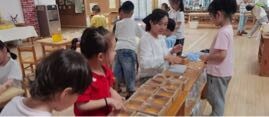 开福区望麓园街道荷花池社区联合辖区幼儿园开展母亲节主题活动 