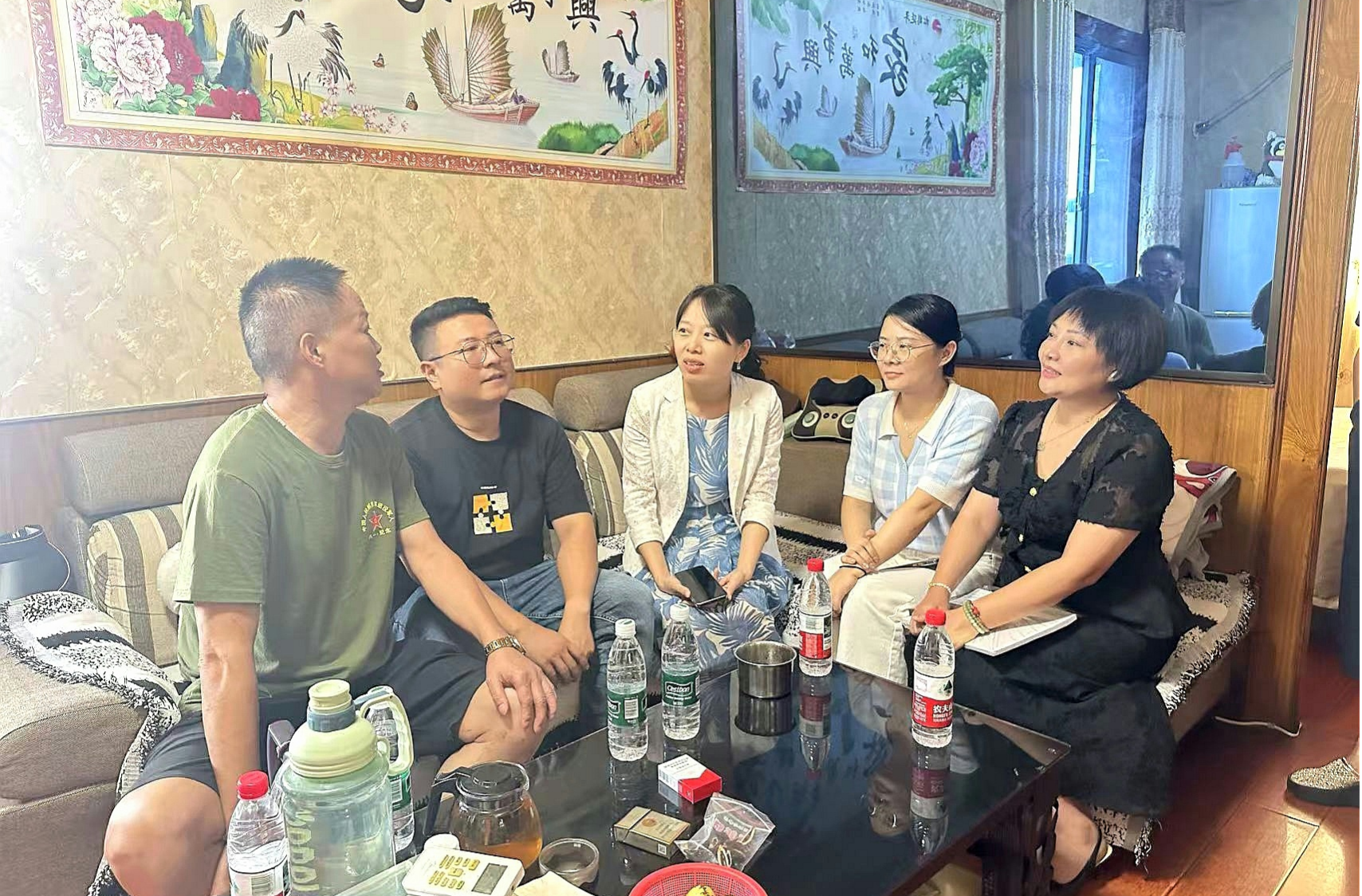 开福区清水塘街道开展“红暖街巷，情系党员”大走访活动